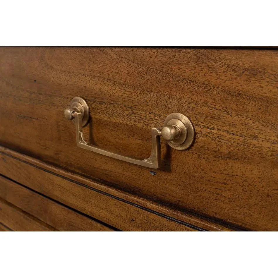 Sarreid Ciborium Chest Of 3 Drawers Fruitwood