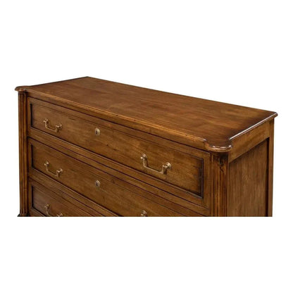 Sarreid Ciborium Chest Of 3 Drawers Fruitwood