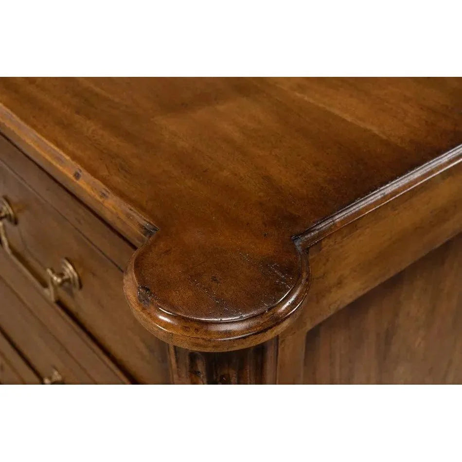 Sarreid Ciborium Chest Of 3 Drawers Fruitwood