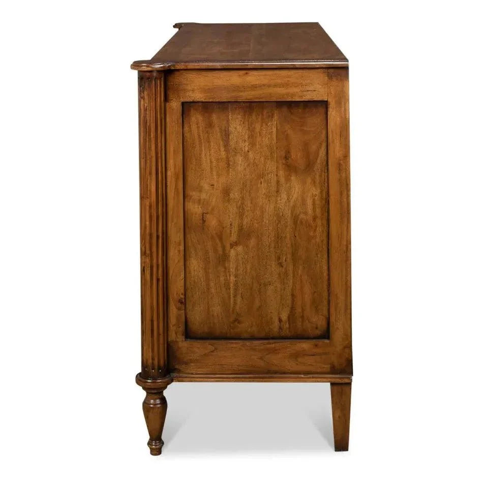 Sarreid Ciborium Chest Of 3 Drawers Fruitwood