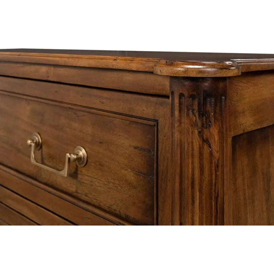 Sarreid Ciborium Chest Of 3 Drawers Fruitwood