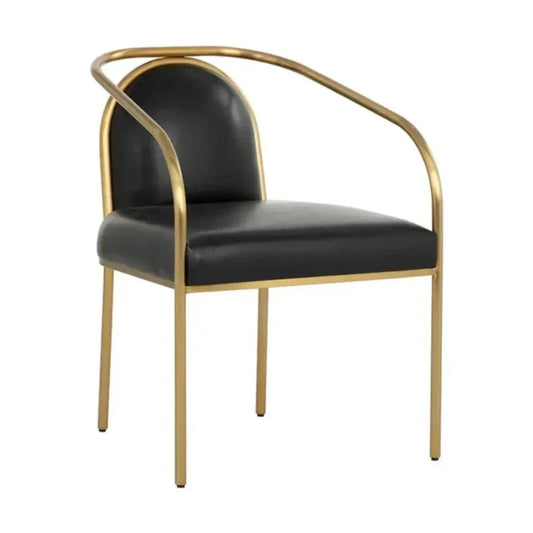 SUNPAN Cicero Leather Dining Armchair