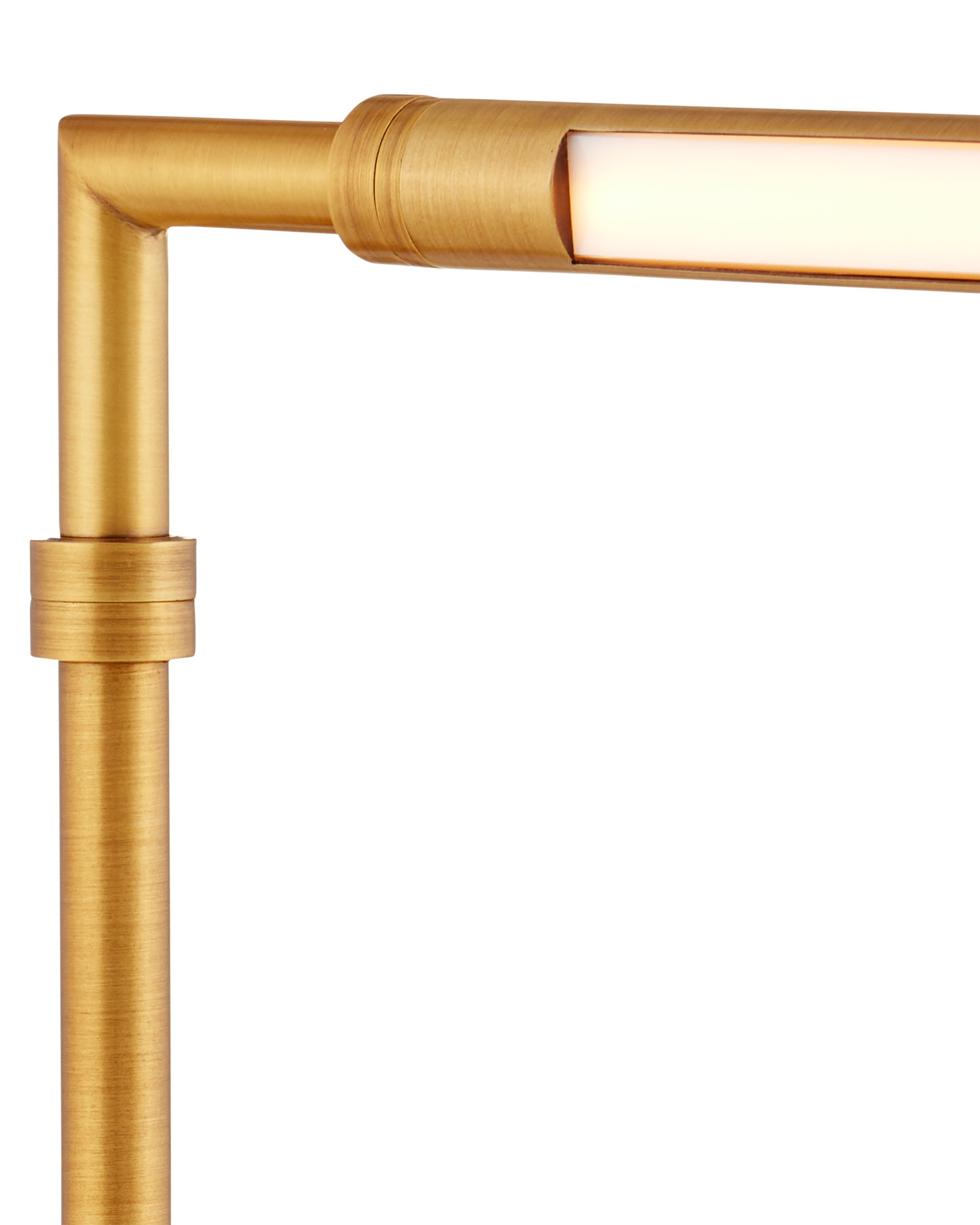 Autrand Metal amd Acrylic Gold Desk Lamp