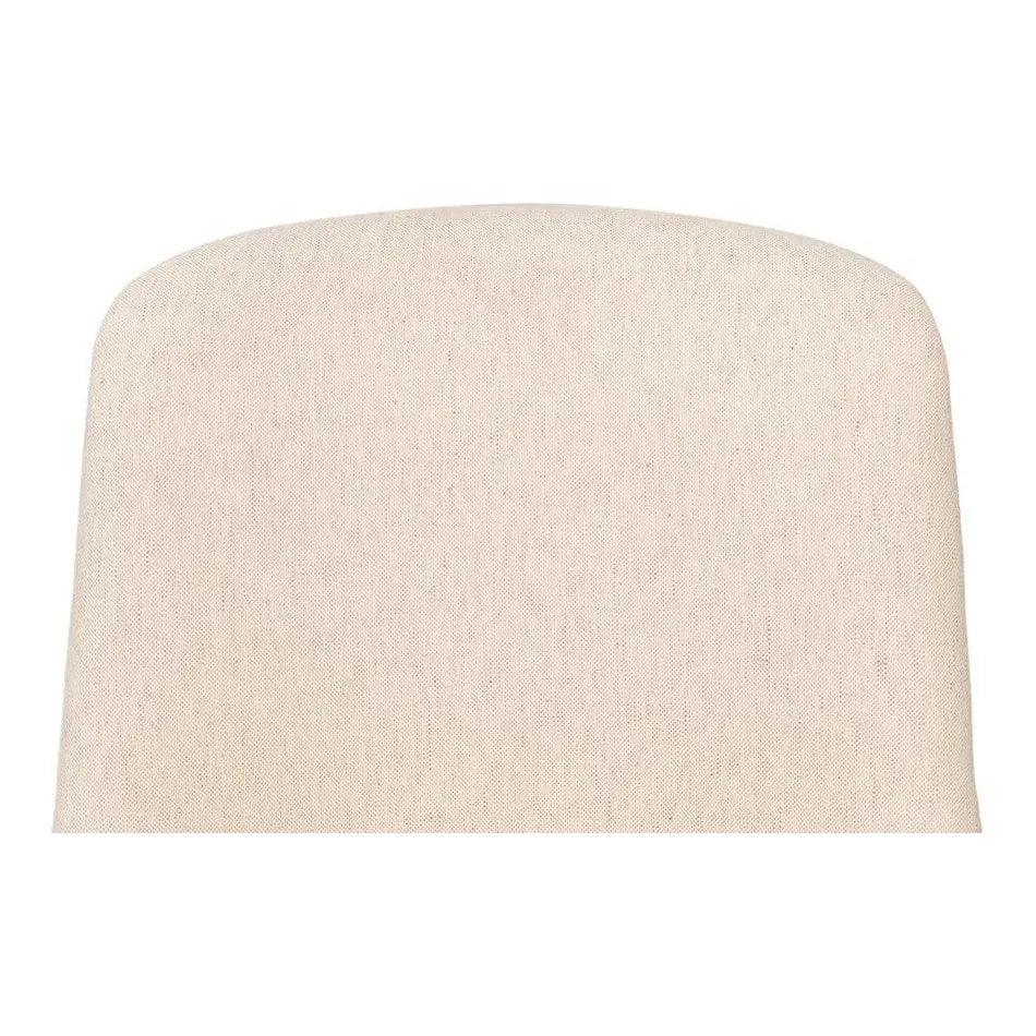 Claire Dining Chairs Set of 2 White Cotton - LOOMLAN - Sarreid - Dining Chairs