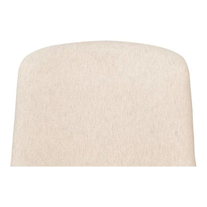 Claire Dining Chairs Set of 2 White Cotton - LOOMLAN - Sarreid - Dining Chairs