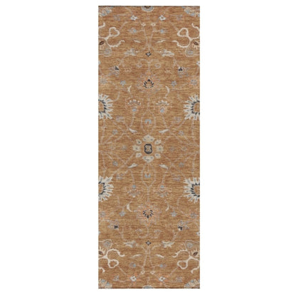 LOOMLAN Rugs Clara Orange Washable Indoor-Outdoor Rug