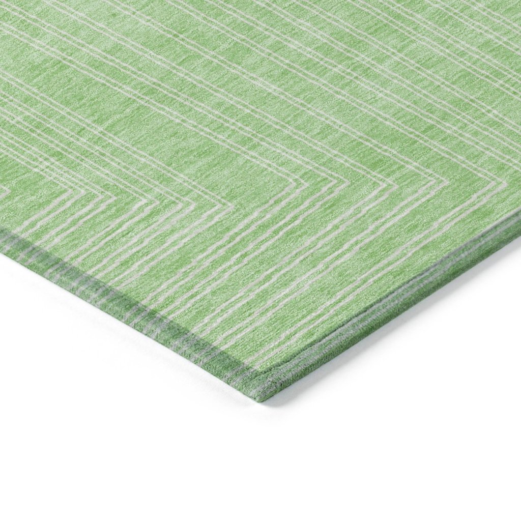 LOOMLAN Rugs Clayra Mint Washable Indoor-Outdoor Rug