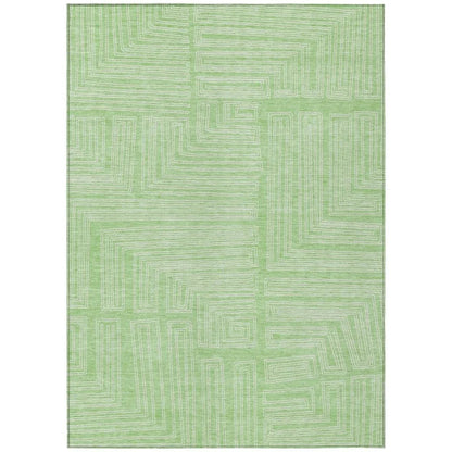 LOOMLAN Rugs Clayra Mint Washable Indoor-Outdoor Rug