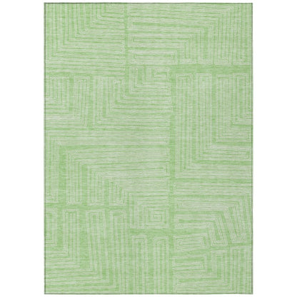 LOOMLAN Rugs Clayra Mint Washable Indoor-Outdoor Rug