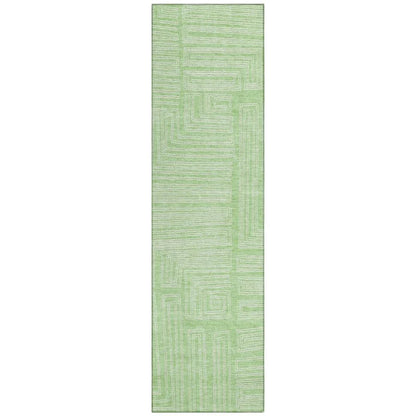 LOOMLAN Rugs Clayra Mint Washable Indoor-Outdoor Rug