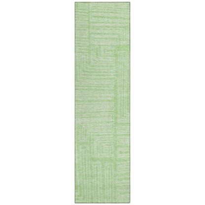 LOOMLAN Rugs Clayra Mint Washable Indoor-Outdoor Rug