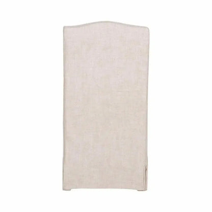 Colette Slipcover Dining Chair 2PC Bisque French Linen - LOOMLAN - Essentials For Living - Dining Chairs