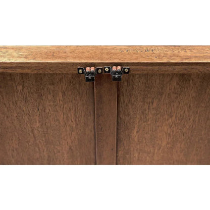 Noir Collins Glass Door Display Hutch