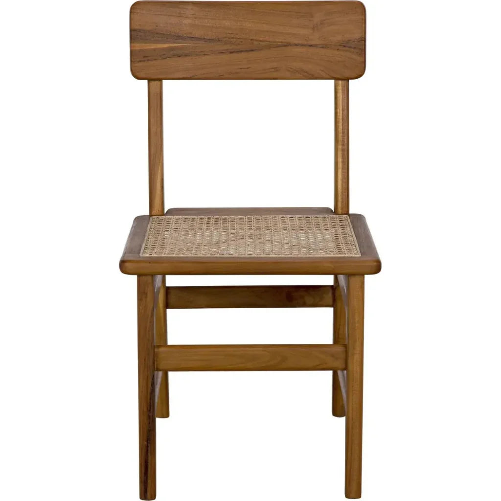 Comet Chair, Teak - LOOMLAN - Noir - Dining Chairs