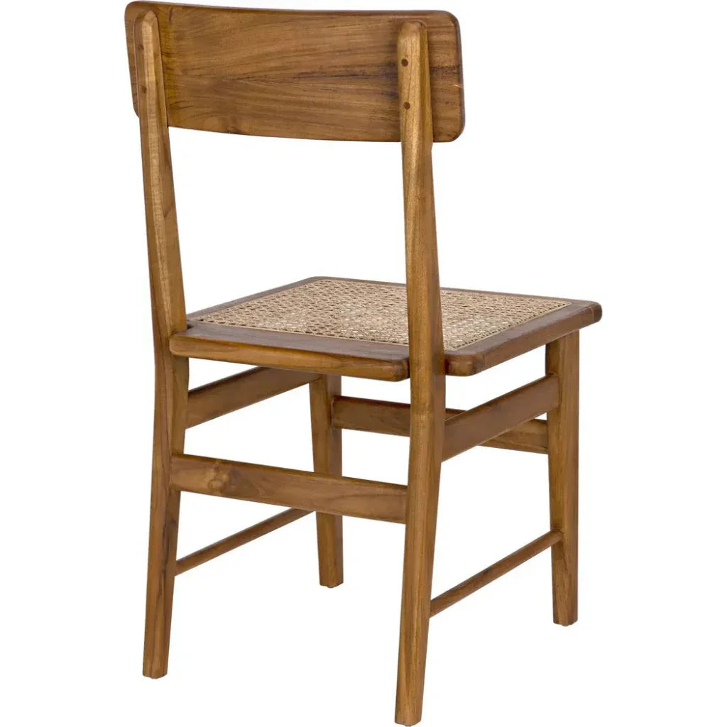 Comet Chair, Teak - LOOMLAN - Noir - Dining Chairs