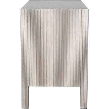 Noir Conrad Six Drawers Wood Dresser