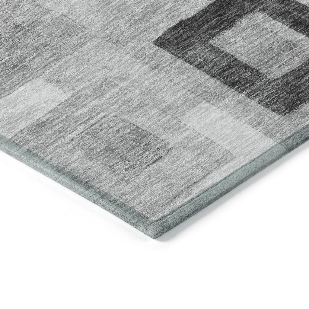 Cora Gray Washable Indoor - Outdoor Rug - LOOMLAN - LOOMLAN Rugs - Outdoor Rugs