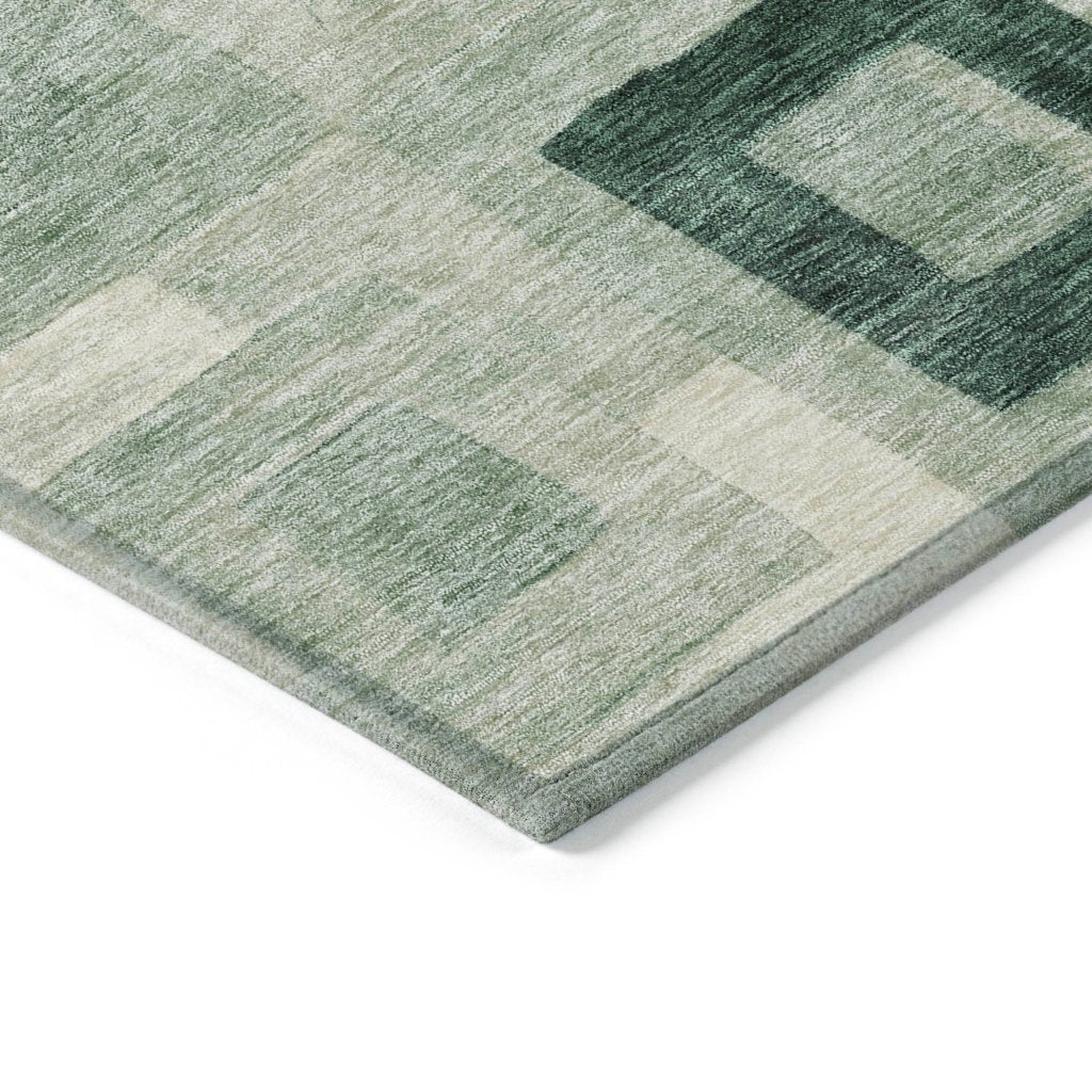 Cora Green Washable Indoor - Outdoor Rug - LOOMLAN - LOOMLAN Rugs - Outdoor Rugs
