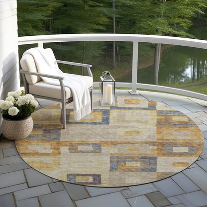 Cora Ivory Washable Indoor - Outdoor Rug - LOOMLAN - LOOMLAN Rugs - Outdoor Rugs