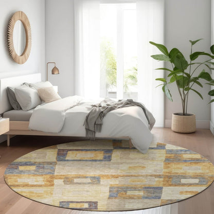 Cora Ivory Washable Indoor - Outdoor Rug - LOOMLAN - LOOMLAN Rugs - Outdoor Rugs