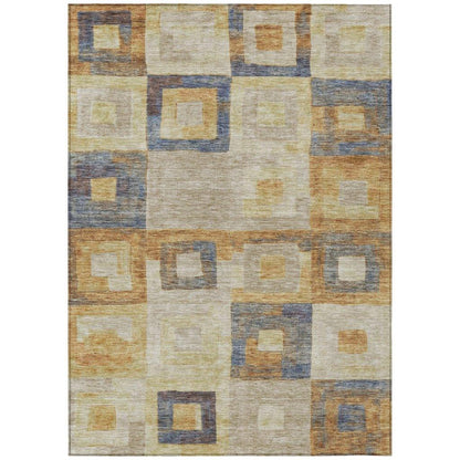 Cora Ivory Washable Indoor-Outdoor Rug