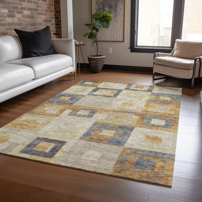 Cora Ivory Washable Indoor - Outdoor Rug - LOOMLAN - LOOMLAN Rugs - Outdoor Rugs