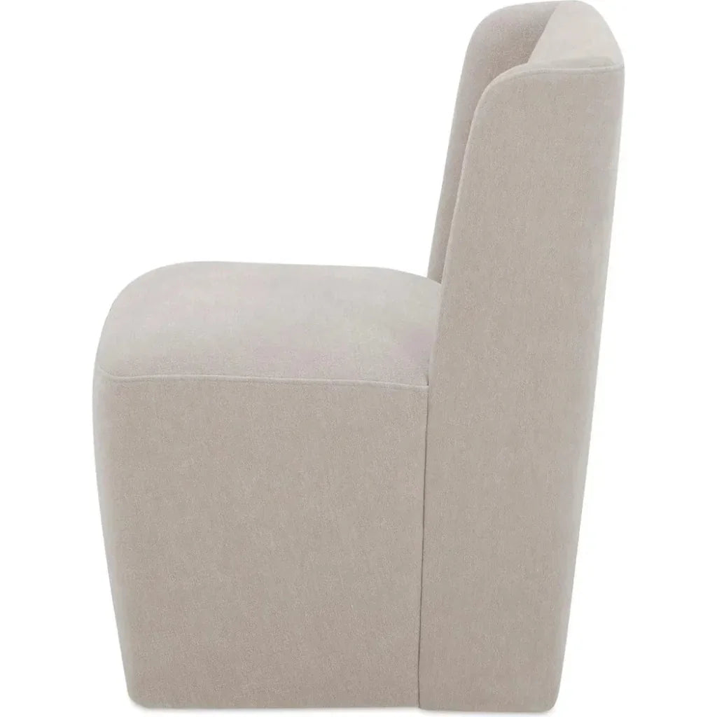 Moe's Home Cormac Rolling Performance Fabric Dining Chair
