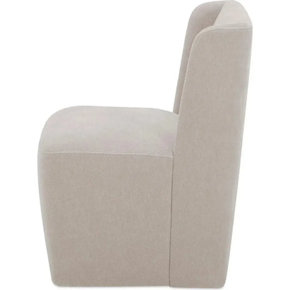 Moe's Home Cormac Rolling Performance Fabric Dining Chair