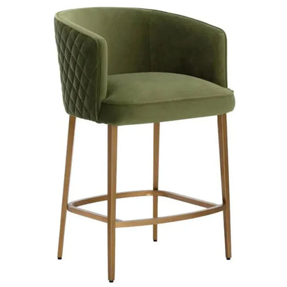 Cornella Fabric Counter Stool