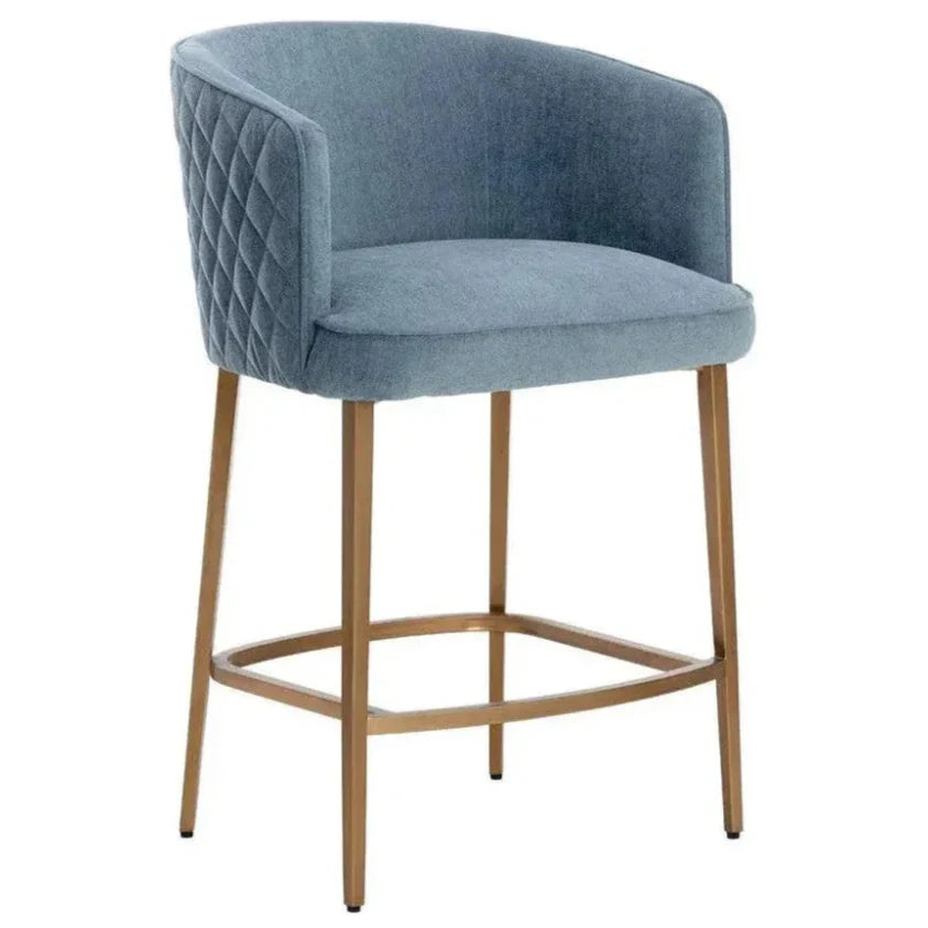 Cornella Fabric Counter Stool