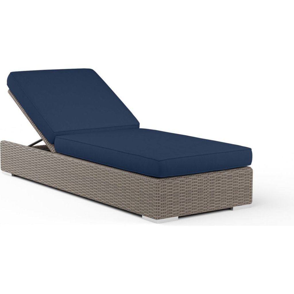 Coronado Sunbrella Adjustable Outdoor Chaise - LOOMLAN - Sunset West - Outdoor Chaises