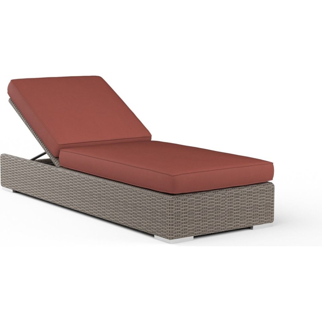 Coronado Sunbrella Adjustable Outdoor Chaise - LOOMLAN - Sunset West - Outdoor Chaises