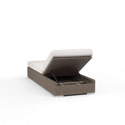 Coronado Sunbrella Adjustable Outdoor Chaise - LOOMLAN - Sunset West - Outdoor Chaises