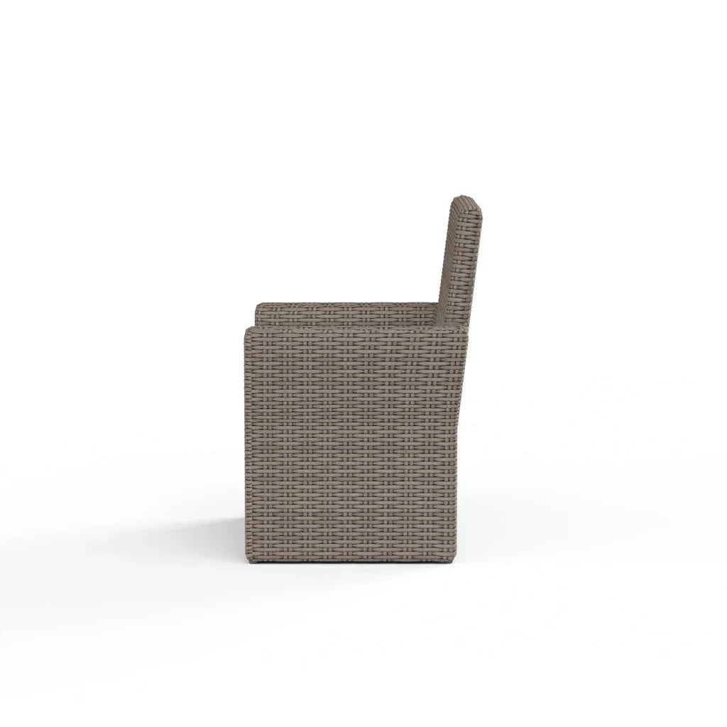 Coronado Sunbrella Outdoor Dining Chair 2PC - LOOMLAN - Sunset West - Outdoor Dining Chairs