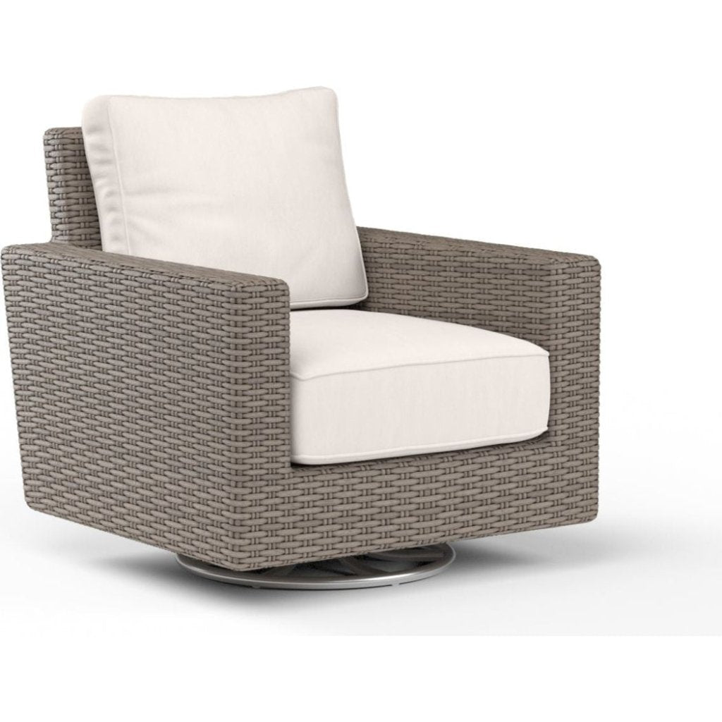 Coronado Sunbrella Swivel Outdoor Rocker - LOOMLAN - Sunset West - Outdoor Accent Chairs