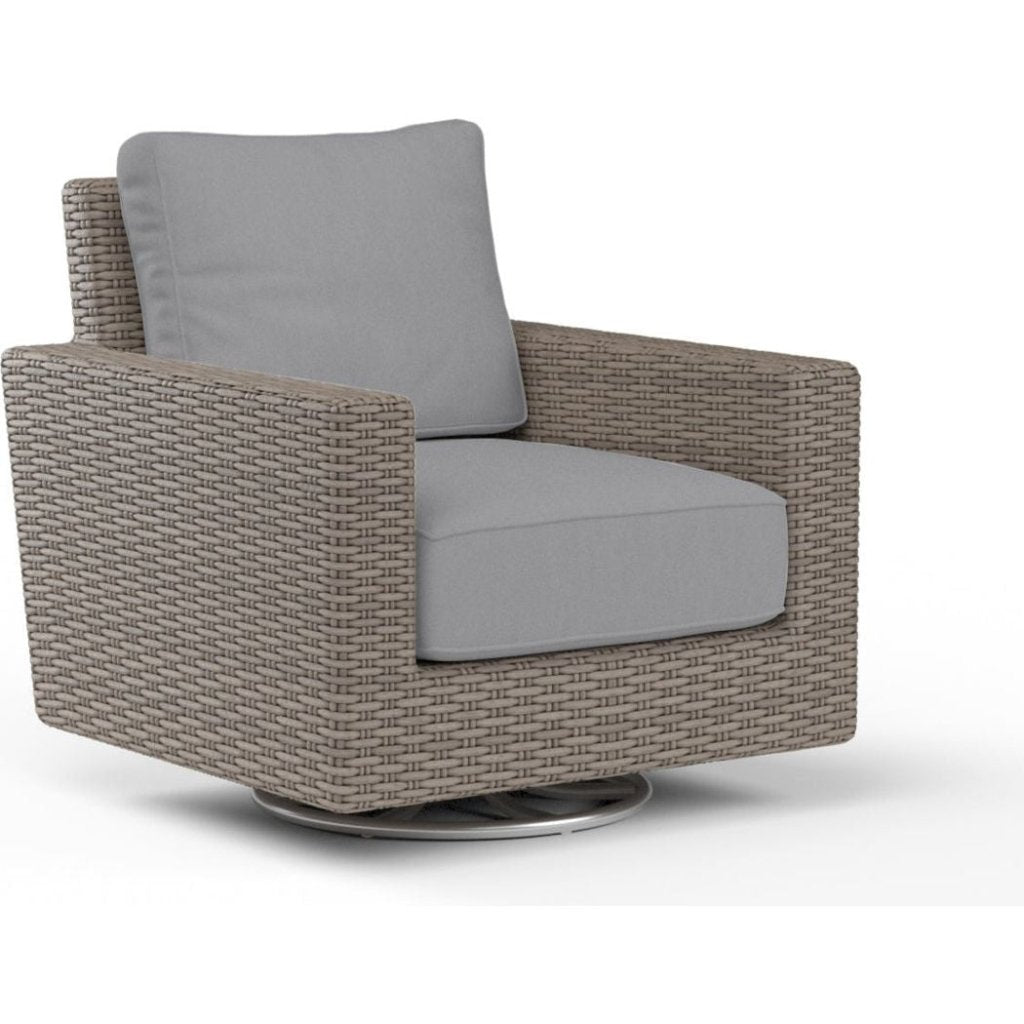 Coronado Sunbrella Swivel Outdoor Rocker - LOOMLAN - Sunset West - Outdoor Accent Chairs