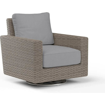Coronado Sunbrella Swivel Outdoor Rocker
