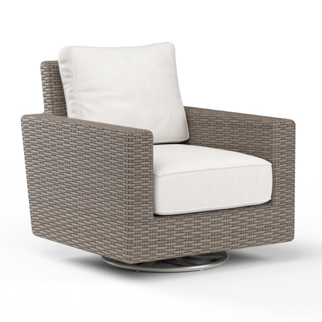 Coronado Sunbrella Swivel Outdoor Rocker - LOOMLAN - Sunset West - Outdoor Accent Chairs