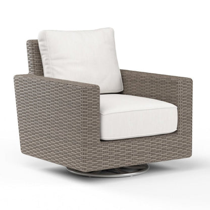 Coronado Sunbrella Swivel Outdoor Rocker - LOOMLAN - Sunset West - Outdoor Accent Chairs