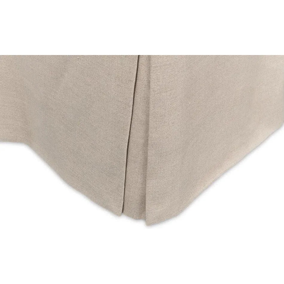 Corseted Dining Chairs 2PC Linen Upholstery - LOOMLAN - Sarreid - Dining Chairs