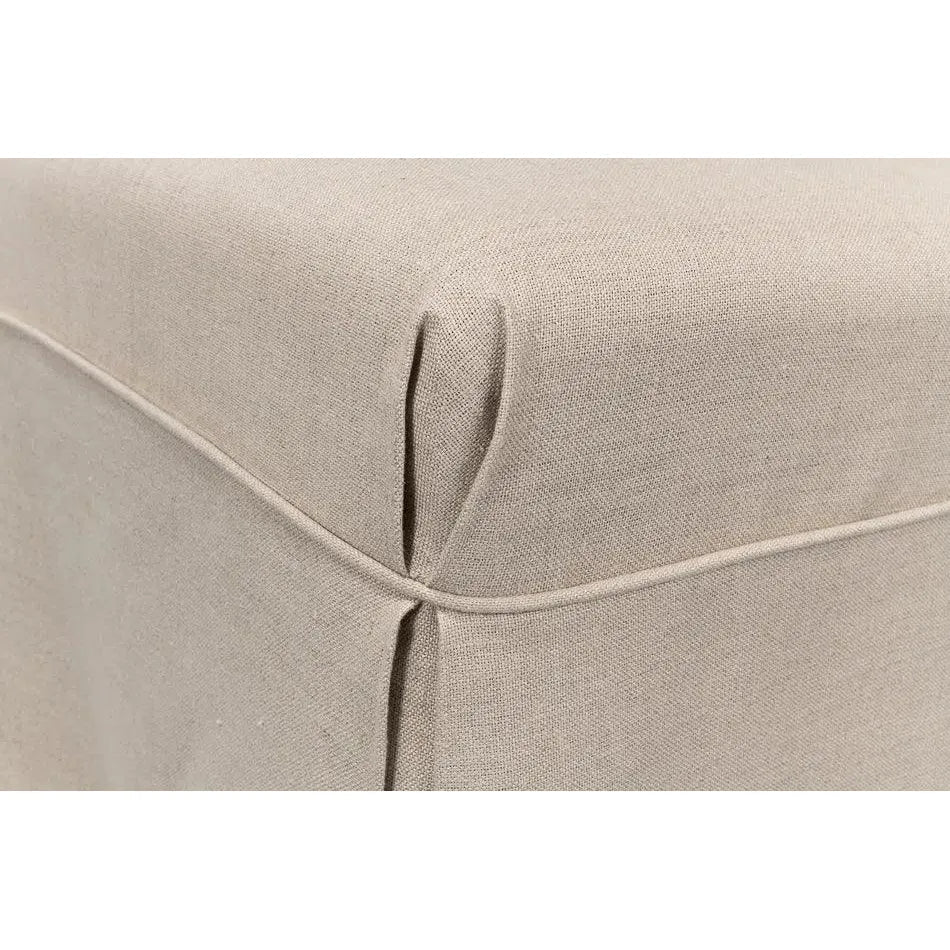 Corseted Dining Chairs 2PC Linen Upholstery - LOOMLAN - Sarreid - Dining Chairs