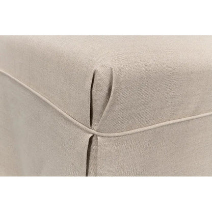 Corseted Dining Chairs 2PC Linen Upholstery - LOOMLAN - Sarreid - Dining Chairs