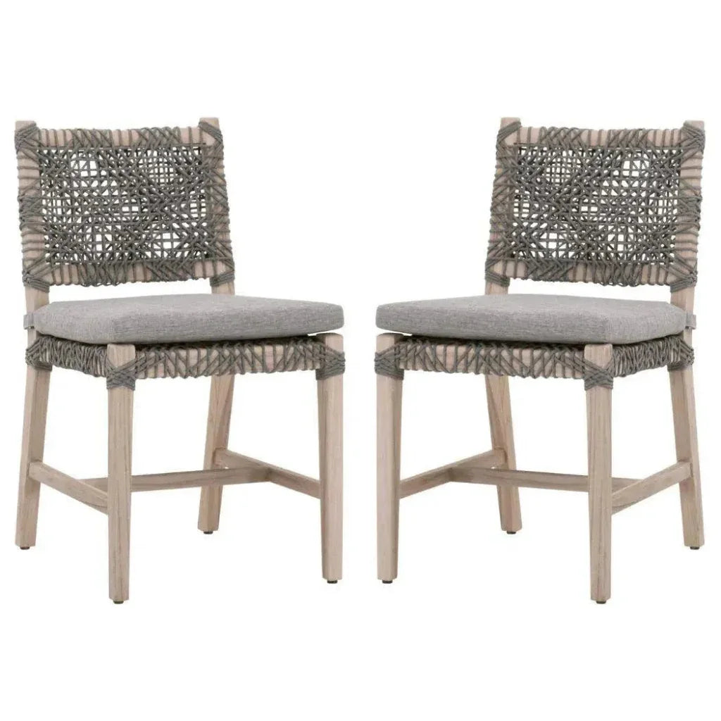Costa Outdoor Dining Chair 2PC Performance - LOOMLAN - Essentials For Living - Outdoor Dining Chairs