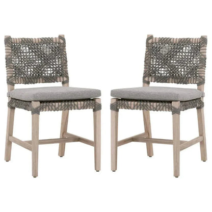 Costa Outdoor Dining Chair 2PC Performance - LOOMLAN - Essentials For Living - Outdoor Dining Chairs