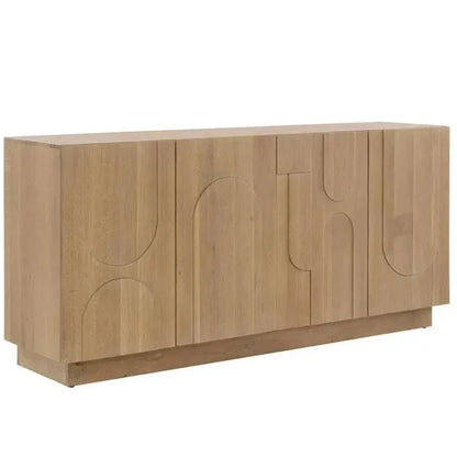 Cove Wooden Scandinavian Designed Sideboard