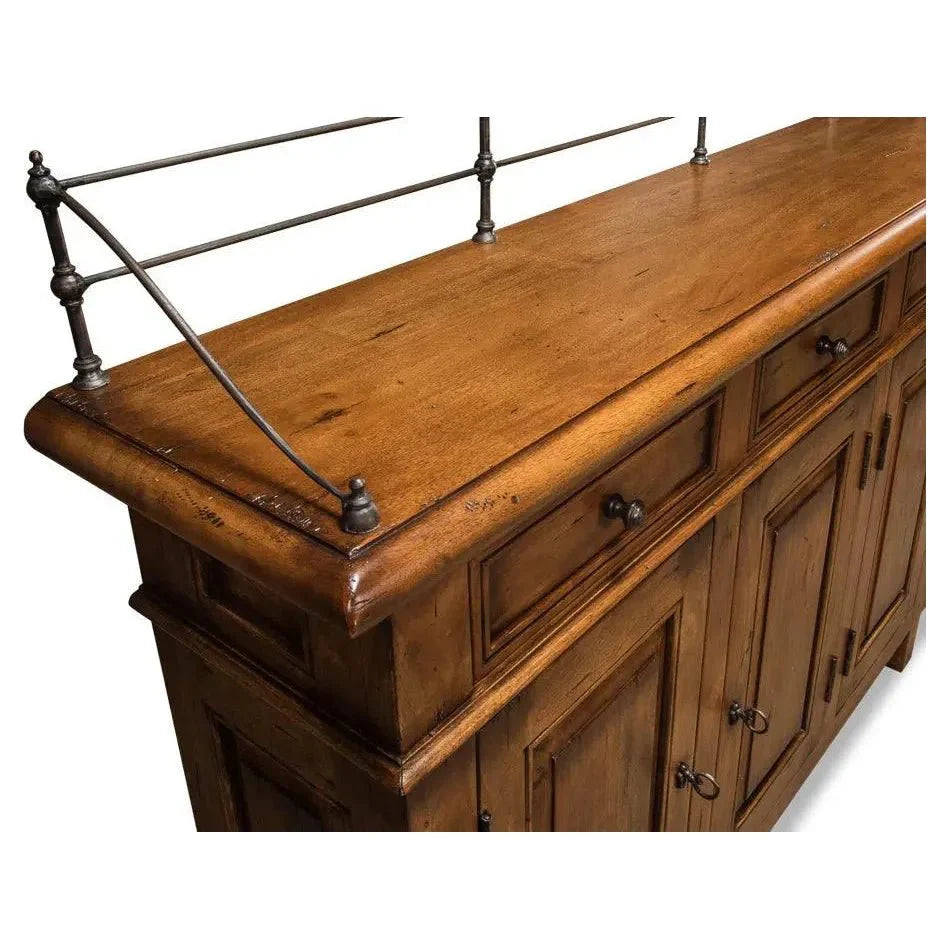 Covent Gardens Sideboard Fruitwood - LOOMLAN - Sarreid - Sideboards