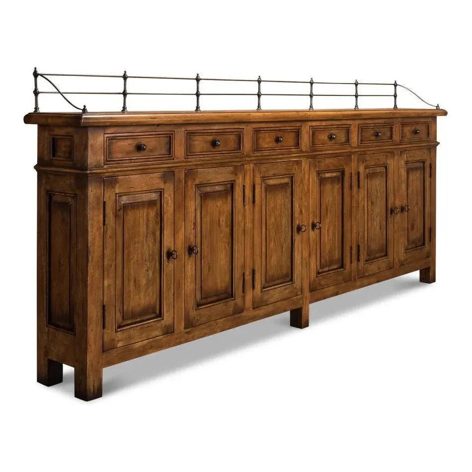 Covent Gardens Sideboard Fruitwood - LOOMLAN - Sarreid - Sideboards