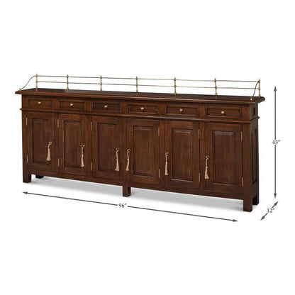 Sarreid Covent Gardens Sideboard Walnut