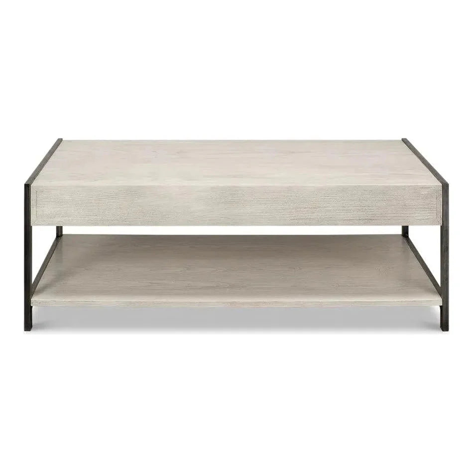 Sarreid Covet Cocktail Coffee Table With Drawers &