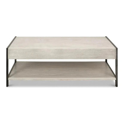 Sarreid Covet Cocktail Coffee Table With Drawers &